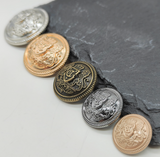 Stand Tall Military button