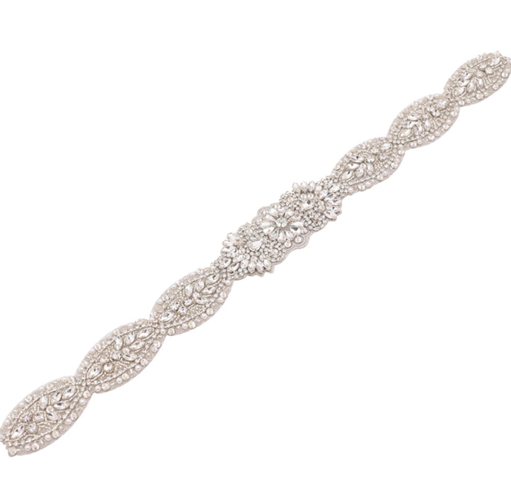 Embellishment Diamante and sequin pearl trims for wedding, evening dre –  www.jimmybuttons.com.au