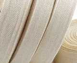 Cotton herringbone tape