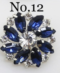 New - Diamante button in shank