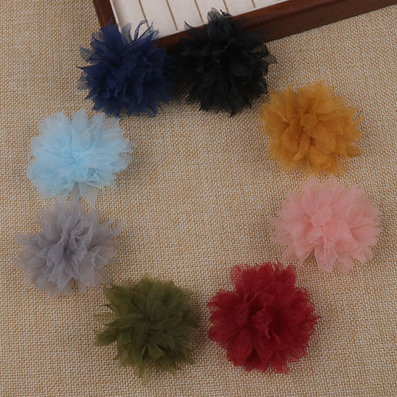 Mesh Flower appliqué bouche