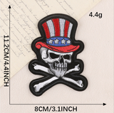 Emb patches - Skull（Iron on）