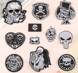 Emb patches - Skull（Iron on）