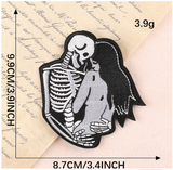 Emb patches - Skull（Iron on）