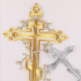 Emb patches -Religion（Iron on Cross / Taiji)