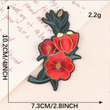 Emb patches - Flower（Iron on）
