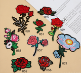 Emb patches - Flower（Iron on）