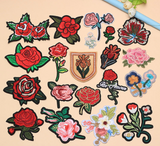 Emb patches - Flower（Iron on）