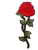 Emb patches - Flower（Iron on）