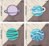 Emb patches - Space（Iron on)