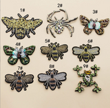 Emb patches - Bird and bugs（Iron on）