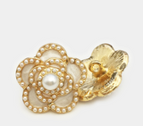 NEW - Camila Shank button with pearl
