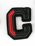 Emb patch - letters（Iron on）