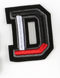 Emb patch - letters（Iron on）