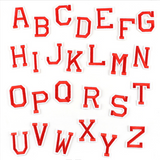 Emb patch - letters（Iron on）
