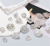 New - diamante buttons