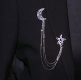 Lapel broches for men's wear