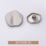Cloud shape shank buttons