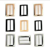 Metal Tri-Glide Slides Buckles Kit