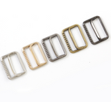 Metal Waistcoat Buckle Slider Adjuster Fastener Lock - no split