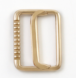 Metal Waistcoat Buckle Slider Adjuster Fastener Lock - no split