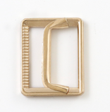Metal Waistcoat Buckle Slider Adjuster Fastener Lock - no split