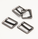 Metal Waistcoat Buckle Slider Adjuster Fastener Lock - no split