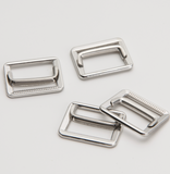 Metal Waistcoat Buckle Slider Adjuster Fastener Lock - no split