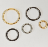 Metal round ring with split