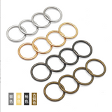 Metal round ring with split