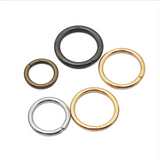 Metal round ring with split