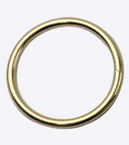 Metal round ring with split