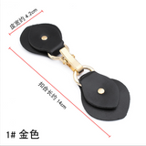PU Leather Sew-On Toggles Closures