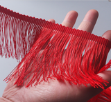 Nylon high density twist threading long fringe