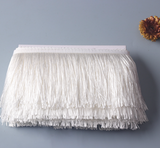 Nylon high density twist threading long fringe