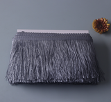 Nylon high density twist threading long fringe