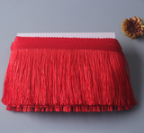 Nylon high density twist threading long fringe