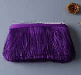 Nylon high density twist threading long fringe