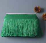 Nylon high density twist threading long fringe