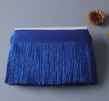 Nylon high density twist threading long fringe