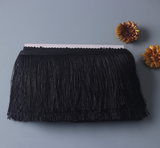 Nylon high density twist threading long fringe