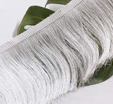 Lurex threading fringe