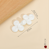 Chinese Frog Button Patch Toggle-and-Loop Buttons Baroque Closure Applique Sew On Patches