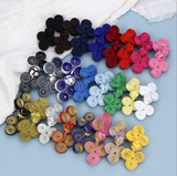 Chinese Frog Button Patch Toggle-and-Loop Buttons Baroque Closure Applique Sew On Patches
