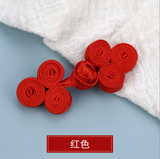 Chinese Frog Button Patch Toggle-and-Loop Buttons Baroque Closure Applique Sew On Patches