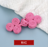 Chinese Frog Button Patch Toggle-and-Loop Buttons Baroque Closure Applique Sew On Patches