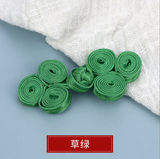 Chinese Frog Button Patch Toggle-and-Loop Buttons Baroque Closure Applique Sew On Patches