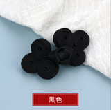 Chinese Frog Button Patch Toggle-and-Loop Buttons Baroque Closure Applique Sew On Patches