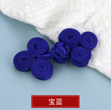 Chinese Frog Button Patch Toggle-and-Loop Buttons Baroque Closure Applique Sew On Patches