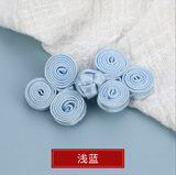 Chinese Frog Button Patch Toggle-and-Loop Buttons Baroque Closure Applique Sew On Patches